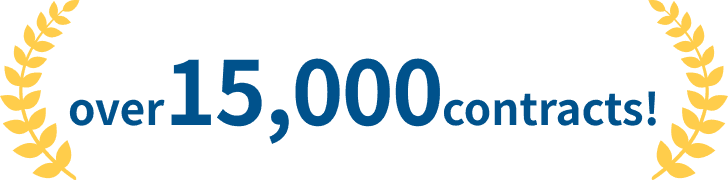 over 15,000 contracts!