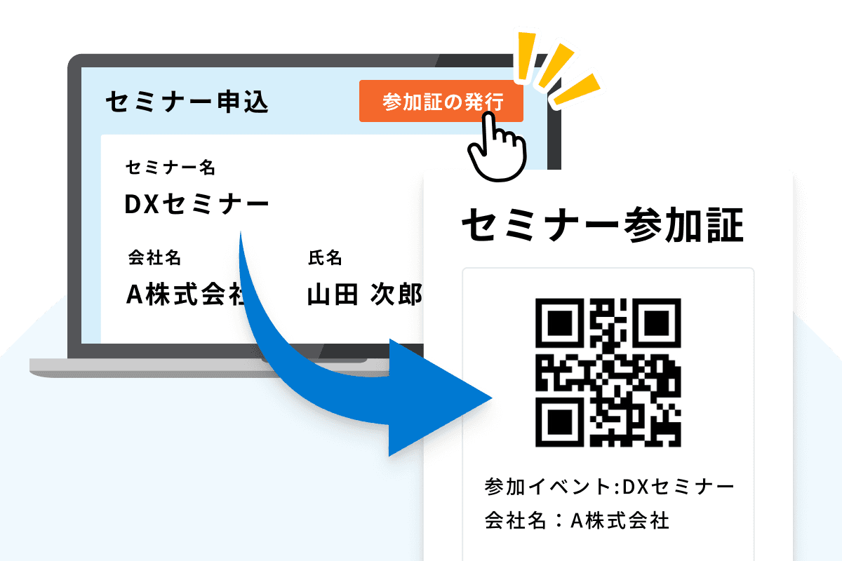 Webページ上で書類出力