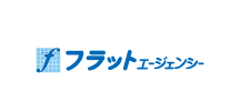 株式会社フラットエージェンシーのロゴ